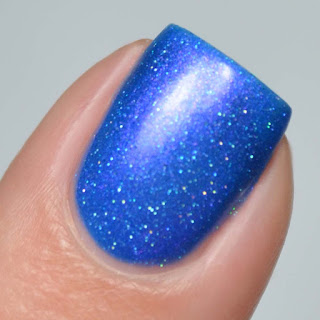 deep blue nail polish