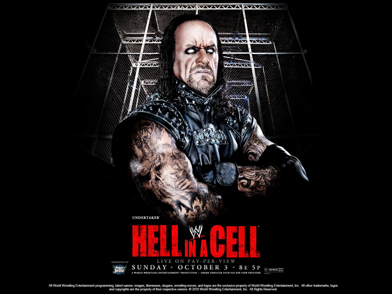 WWE POSTER , WWE Hell in a Cell 2010 , WWE wallpapers