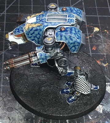 Legio Tempestus Warhound WIP for Adeptus Titanicus