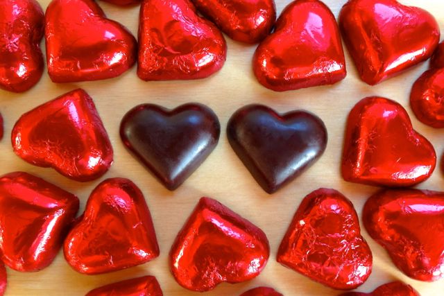 Vegan Valentine: Divine 70% Dark Chocolate Hearts