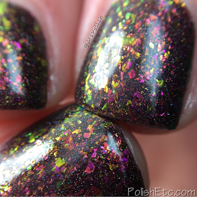 Top Shelf Lacquer - Holiday Flake Out Collection - McPolish - Chocolate Raspberry Martini