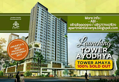 Launching Tower Ayodhya Apartemen Lavanya Garden Residences Cinere