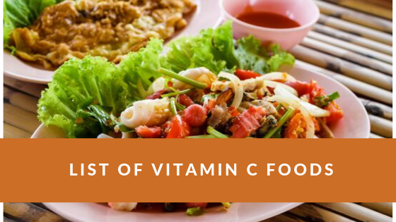 vitamin c foods highest