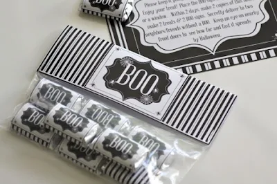 Boo! Free Printable Halloween Mini Kit. 