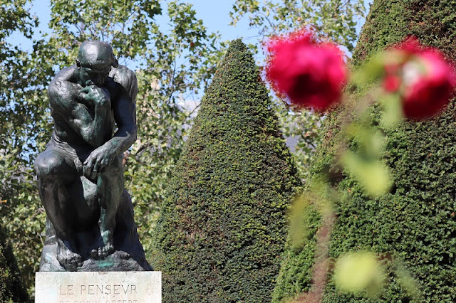 Foto por Glauber Ataide. Museu Rodin, Paris, 2021.