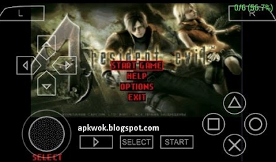  yang pada kesempatan kali ini mau brbagi dengan kalian semua Game Petualangan yang sangat Download Game Resident Evil 4 ISO PSP Save Data For Android/PC