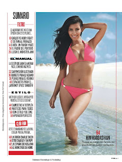 Kim Kardashian in FHM Magazine