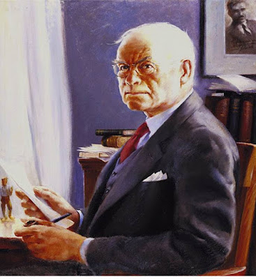 Edgar Lee Masters Portrait,  Francis J. Quirk Artist