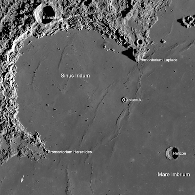 Laplace A crater