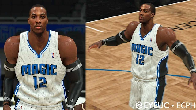 NBA 2K23 Dwight Howard Cyberface & Body Update