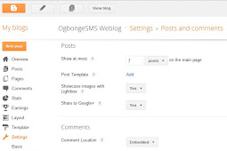 Blogger Settings (Posts and Comments) Explained