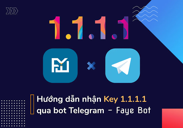 Hướng dẫn nhận key 1.1.1 Warp+ qua Bot Telegram
