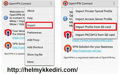 Internet gratis melalui OpenVPN 