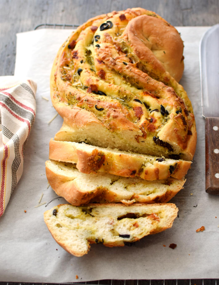 Pan italiano Pane bianco, con sabores y aspecto impresionante