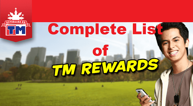 Updated List of TM Rewards: Call, Text, Surf and Partner Stores