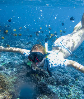 To Gili Trawangan for a tour using the Golden Queen fast boat