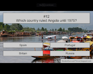 Which country ruled Angola until 1975? Answer choices include: Spain, Portugal, Britain, Russia