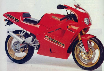 cagiva mito 125 paintwork schemes , racing editions & model variations