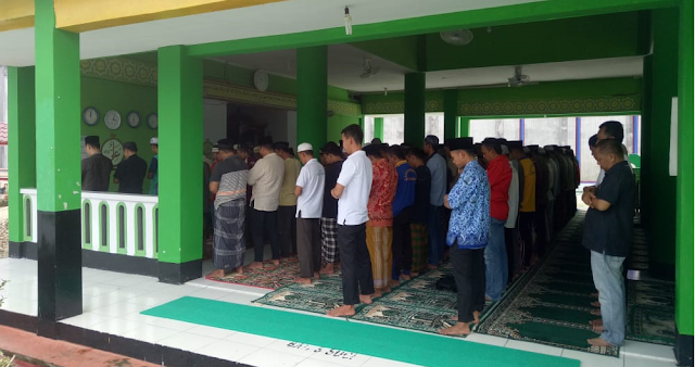 Shalat Ghaib di Lapas Kelas III Sarolangun