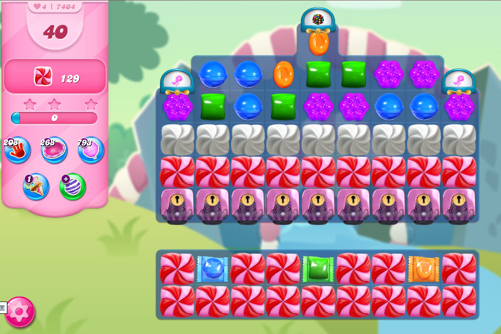 Candy Crush Saga level 7404