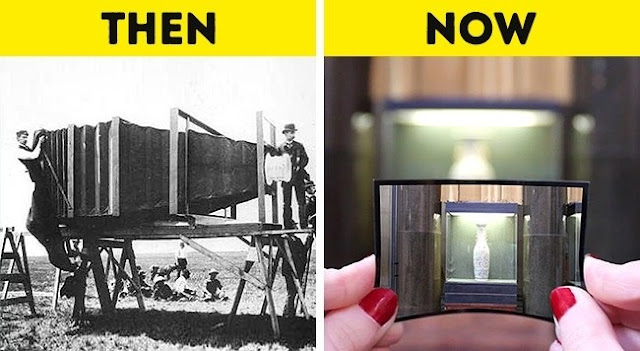 الكاميرا - شاهد كيف ظهرت التقنيات الحديثة قبل 100 عام - مدونة بصمة نجاح