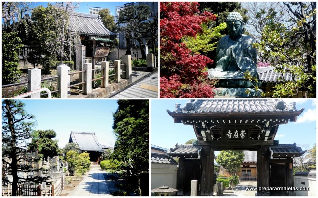 templos en el barrio de yanaka tokio