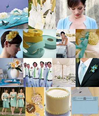 summer wedding color schemes