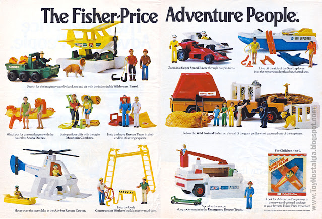 Fisher Price Adventure People Publicidad Gráfica - 1976 (ALPHA PROBE - Fisher Price - Adventure People)