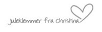 Juleklemmer fra Christina-bloggen