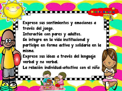 Actividades para los primeros días. Período de adaptación.