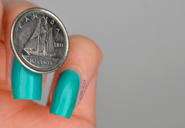 Money Dime Nail Art