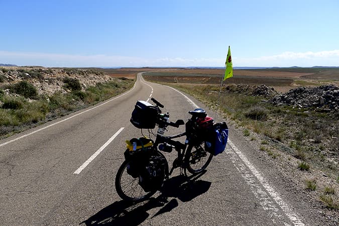 Pedaleando por Velilla de Ebro