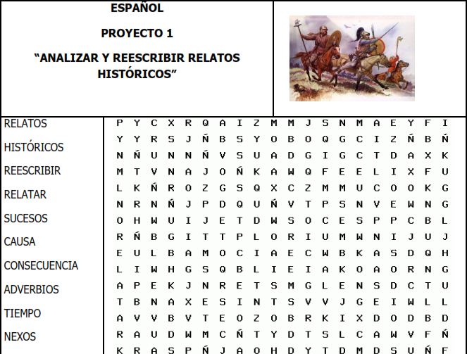 Sopas de Letras Tematicas de 1o a 6to de Escuela Primaria Primer Bloque