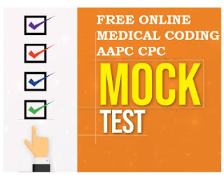 FREE ONLINE MEDICAL CODING AAPC CPC PRACTICE MOCK TEST [PART-1]