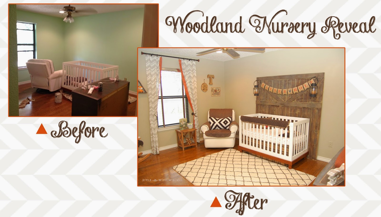 Style with Wisdom: A Woodland Nursery For Our Baby Boy!