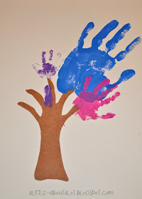 Family Hand Tree | Mother's Day Gift | A little about a Lot