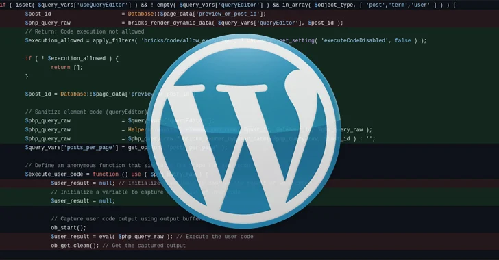 WordPress Bricks Theme Under Active Attack: Critical Flaw Impacts 25,000+ Sites