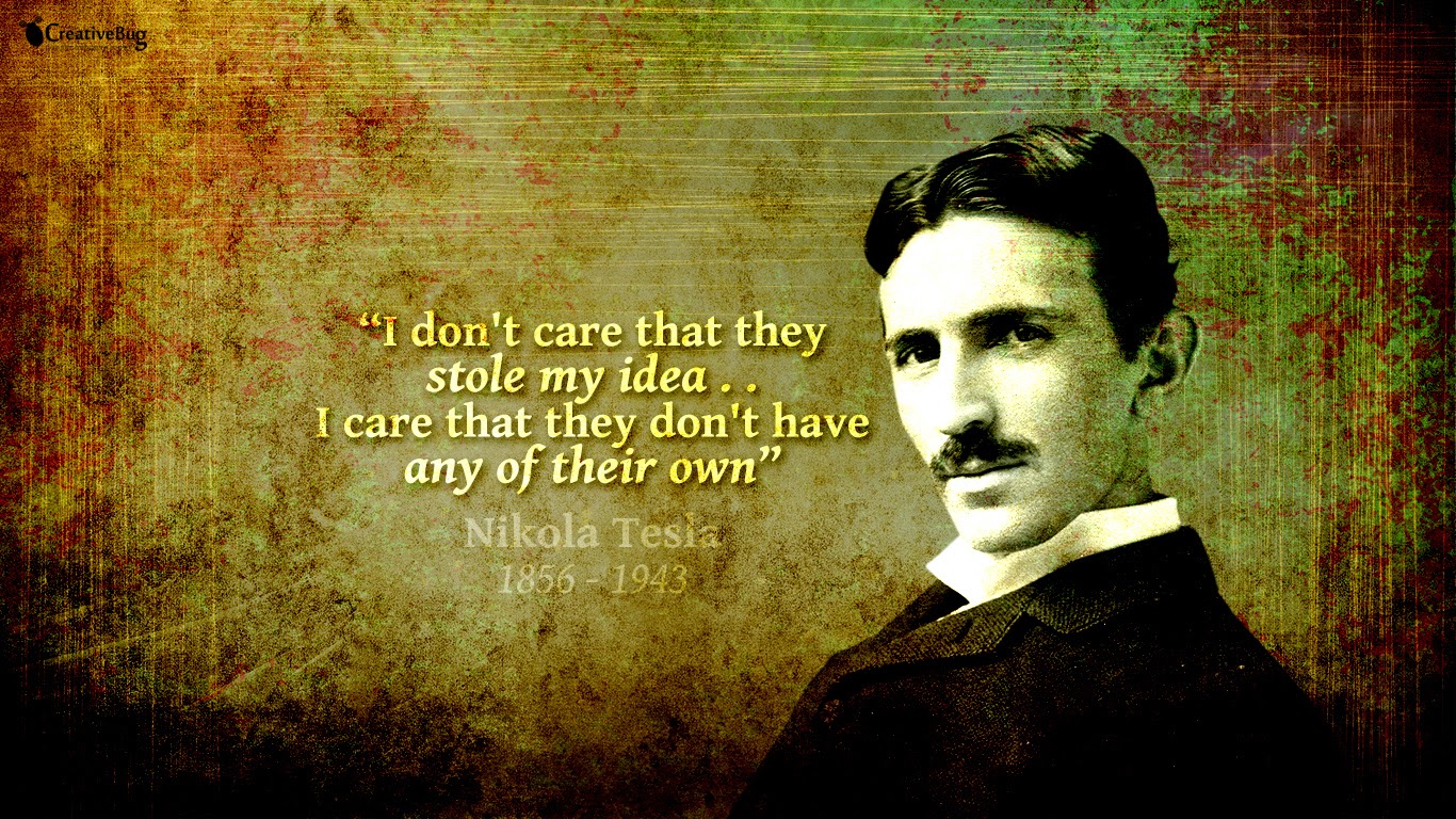 nikola einstein albert tesla quote 1366 CreativeBug Tesla Nikola HD Wallpaper 768