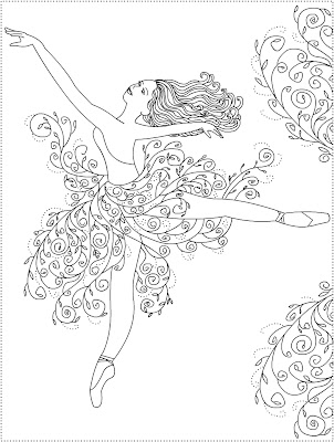 Ballerina Coloring Pages