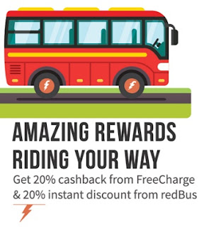 redbus freecharge offer