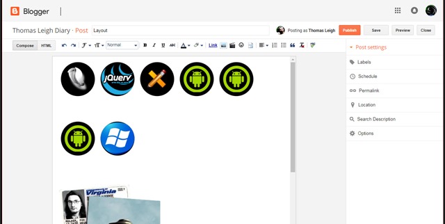 Blogger: How to quickly and easily host graphics for Your layout - no FTP needed!