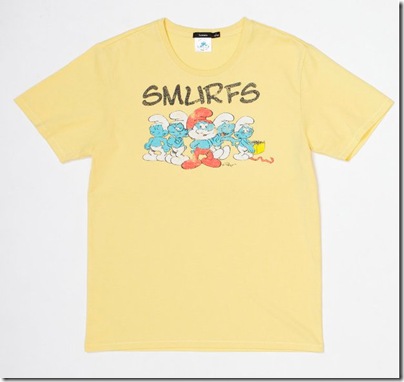 Man Smurf Print Tee 10 - HKD 99