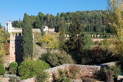 Alhambra, Granada, Hiszpania, Spain, Generalife