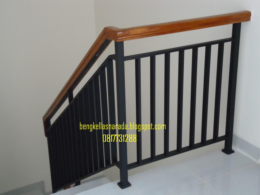  railing  tangga  minimalis  Bengkel las dan Canopy minimalis 