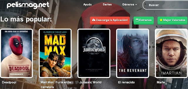 Pelismag.net la aplicación que permite ver películas en linea en idioma español