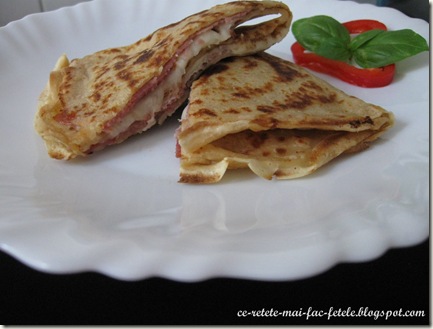 Ce Reţete Mai Fac Fetele Clătite Belgiene Cu Jambon Si Emmental