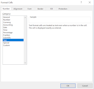 Format Cell Excel