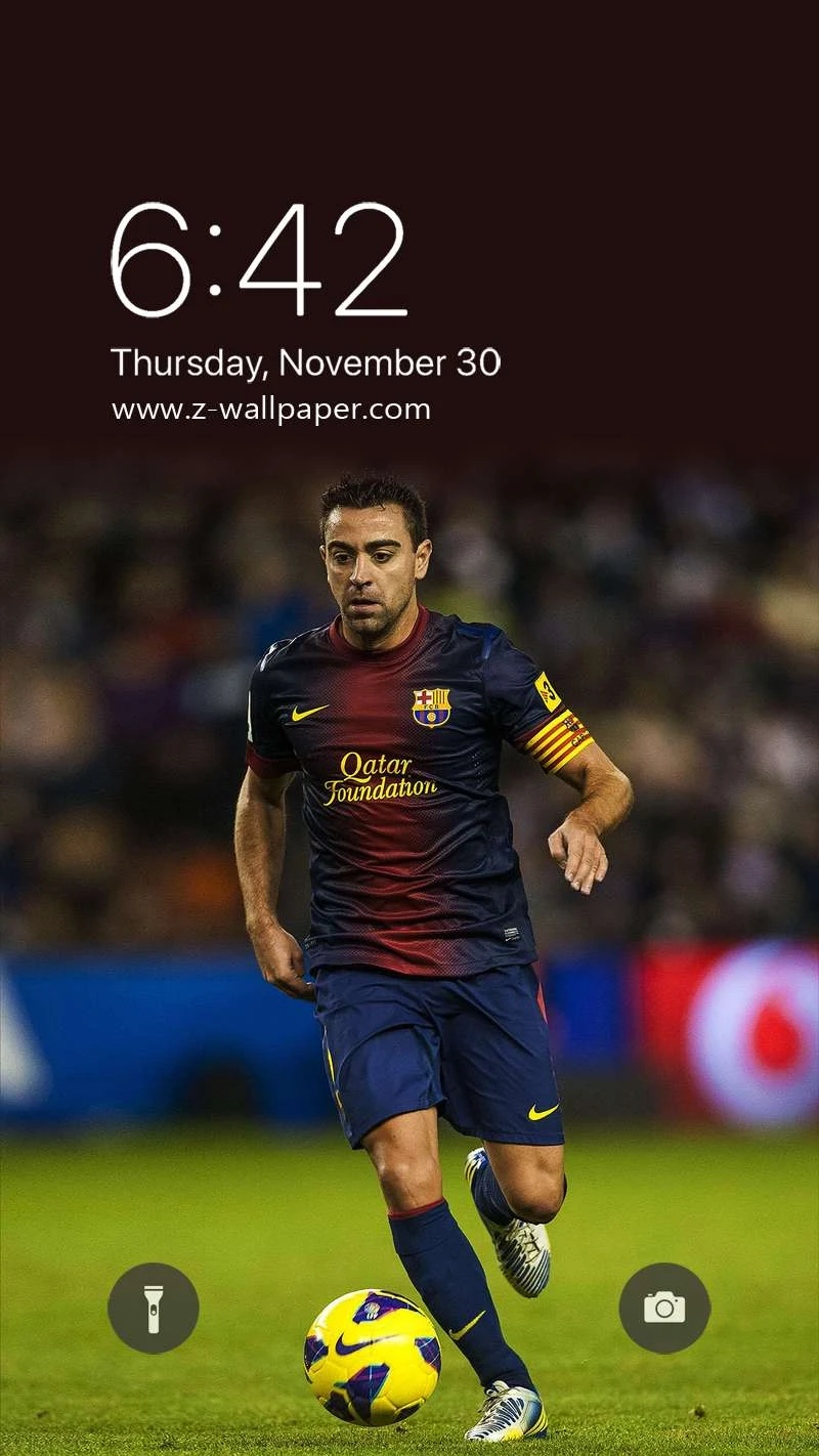 Z-Wallpaper | Xavi Hernandez Football Mobile Phone Wallpapers