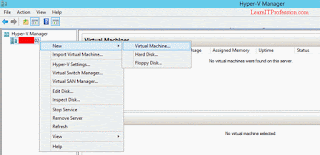 how to create a virtual machine in hyper-v on windows server 2012 r2