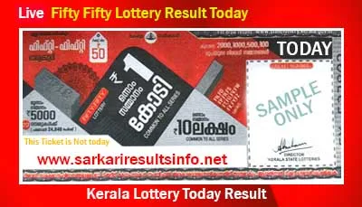Kerala Lottery Today Result 31.01.2024 Fifty Fifty FF 82